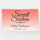 Search for 16th birthday banners Elegant