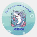 Search for baby shark stickers Pink