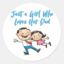 Search for dads and daughters stickers Fatherhood
