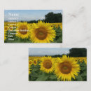 Search for sunflower business cards Stylish