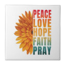 Search for peace love tiles Inspirational
