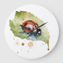 Search for ladybug clocks Red