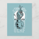 Recherche de olaf cartes postales Congelé