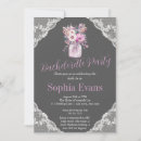 Search for lace bachelorette party invitations Country