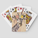 Search for animal playing cards Giraffe