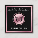 Recherche de butterfly business cards Maquillage