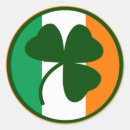 Search for irish stickers White