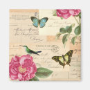 Recherche de oiseau vintage magnets Pour elle