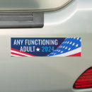 Search for funny trump bumper stickers 2024 presidential election