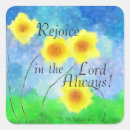 Search for rejoice in the lord stickers Inspirational quote