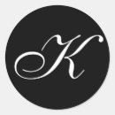Search for k monogram stickers Black