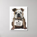 Search for bulldog canvas prints Cute bulldogs