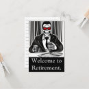 Search for funny welcome cards Retired