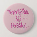 Search for persistent buttons She persisted