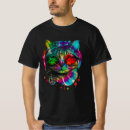 Search for psychedelic cat tshirts Hippie
