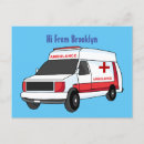 Recherche de ambulance cartes postales Paramédical