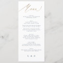 Search for blue and gold wedding menus For her