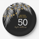 Recherche de black and gold paper plates Fête d'anniversaire