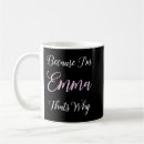 Search for emma name mugs Pink