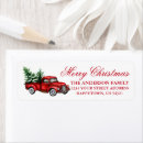 Recherche de farmhouse return address labels Merry christmas