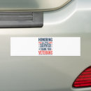 Search for veterans day bumper stickers America