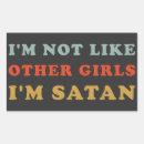 Recherche de satanique autocollants Citations amusantes