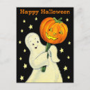 Search for vintage happy halloween postcards Pumpkin