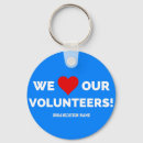 Search for volunteer keychains Appreciation