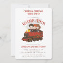 Search for all aboard the train birthday invitations Gender neutral
