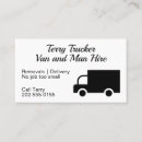 Search for delivery van business cards Transport