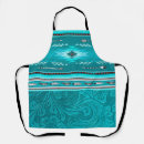 Search for tribal aprons Turquoise