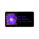 Search for deep purple return address labels Violet