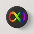 Search for infinity buttons Rainbow infinity symbol