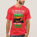 Search for santa zombie tshirts December
