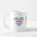 Search for transgender flag mugs White