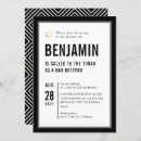 Recherche de star of david bar bat mitzvah invitations Modern