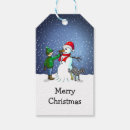 Search for snowman gift tags Xmas