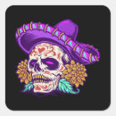 Search for mexican skull stickers Day the dead