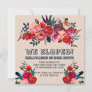 Search for elope square invitations Flowers