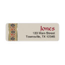 Search for band return address labels Floral