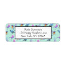 Search for purple lover return address labels Tropical