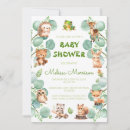 Search for wilderness baby shower invitations Green