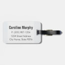 Search for snow white luggage tags Elegant