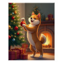 Search for shiba inu art Christmas tree
