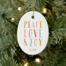 Search for joy peace ornaments Keepsake