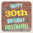 Search for 30th birthday coasters Fun