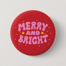Recherche de joyeux lumineux badges Typographie festive