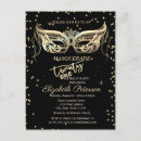 Search for masquerade 21st birthday invitations For her