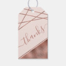 Search for rose gold gift tags Faux foil