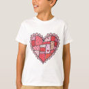 Search for valentines day kids tshirts Red